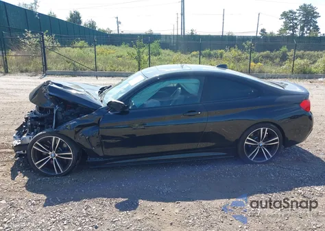 2015 BMW 435I xDrive из США, поврежденный, VIN WBA3R5C54FK371213